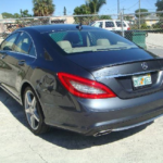 2014 Mercedes CLS 550 with body repair done by Elite Paint & Body Shop in West Palm Beach, Florida
